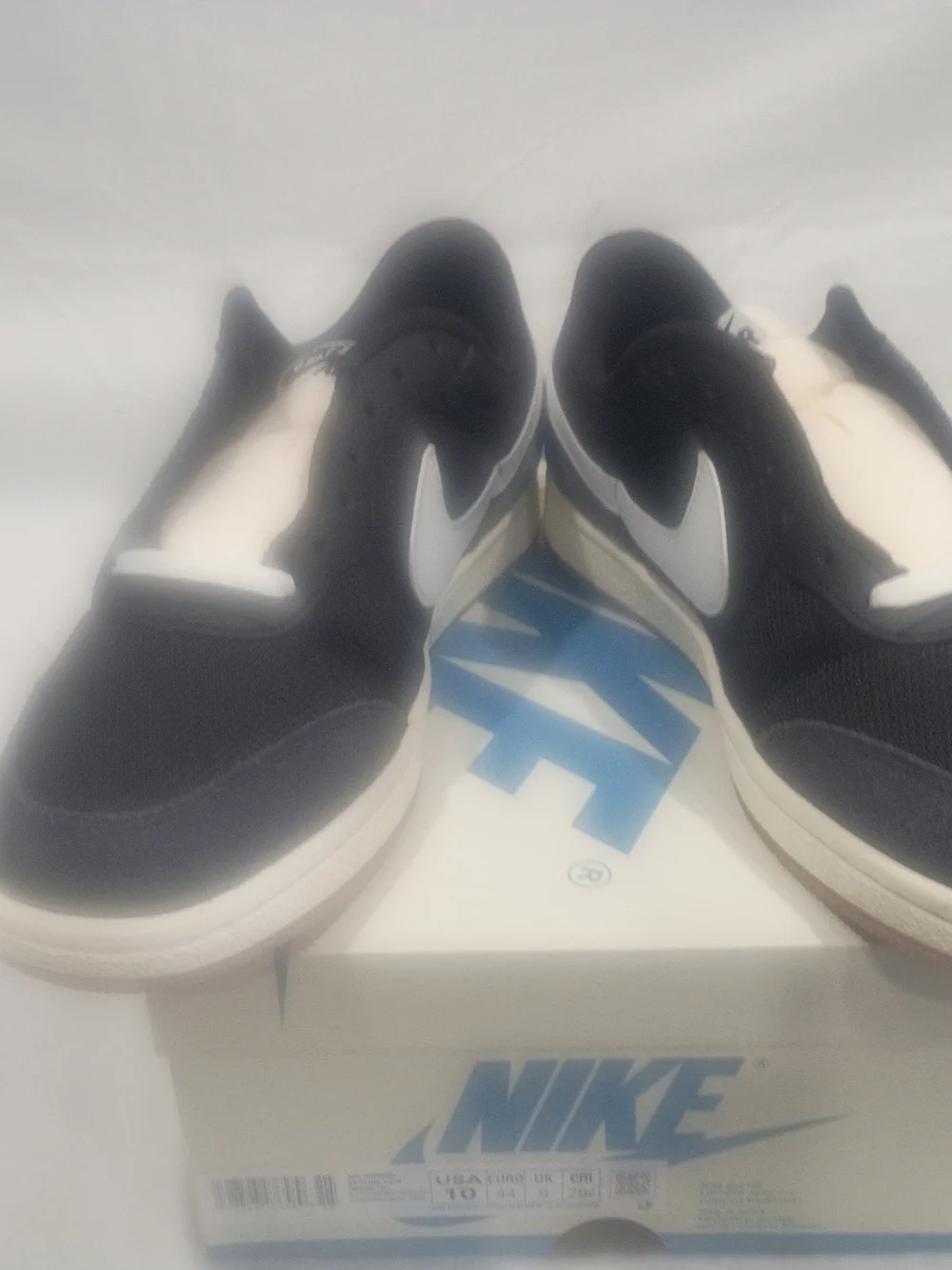 Nike Shoe Box with Blue Logo